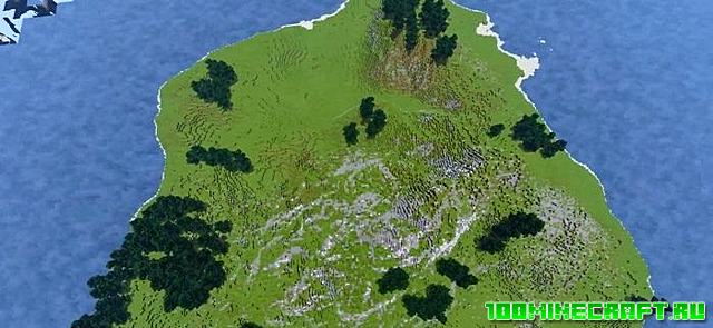 Карта Building Island для Майнкрафт ПЕ 1.16