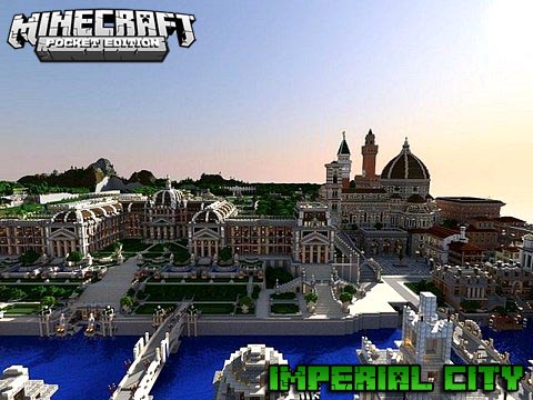 Майнкрафт карта город империй | MCPE 1.16 | iOS | Андроид