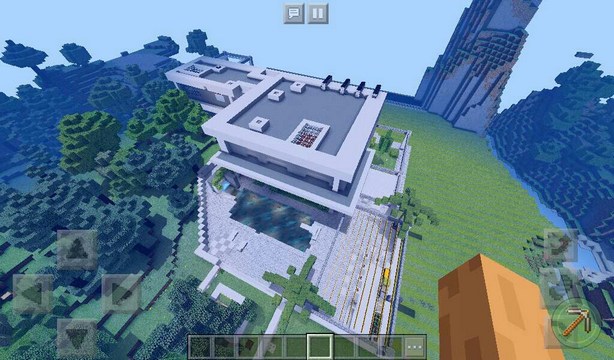 Карта для Minecraft PE 1.2.10 / Современный особняк
