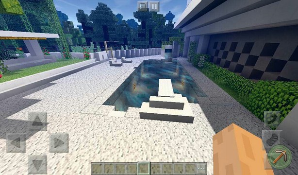 Карта для Minecraft PE 1.2.10 / Современный особняк