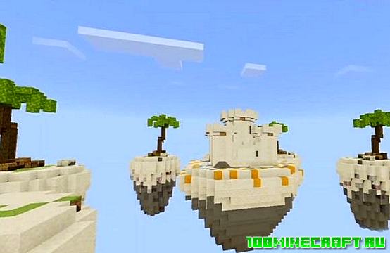 Карта SkyWars для Майнкрафт ПЕ 1.16 | Андроид, Win 10