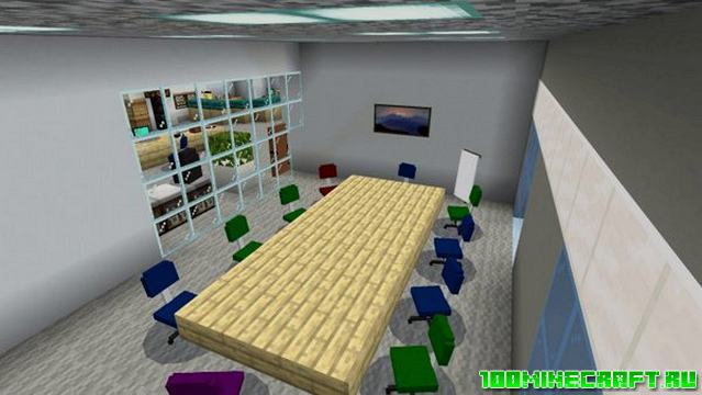 Карта Office для Minecraft PE 1.16