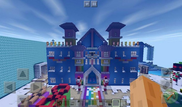Скачать паркур карту World of Color для Minecraft PE 1.2.10