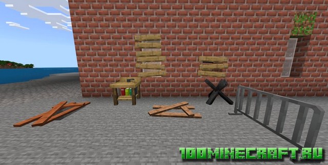 Мод Баррикады для Minecraft PE на Андроид Bedrock Edition