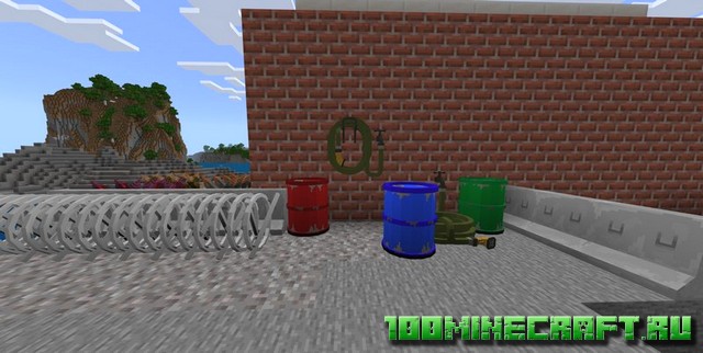 Мод Баррикады для Minecraft PE на Андроид Bedrock Edition