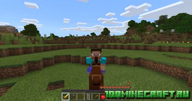 Мод Улучшенная анимация игрока для Minecraft PE