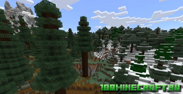 Forested Trees [1.20][1.19] - Больше деревьев