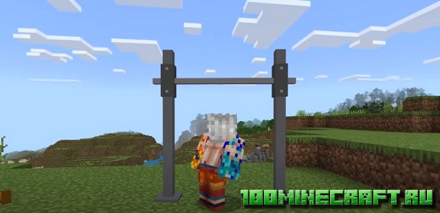 Мод Тренажерный зал для Minecraft PE 1.20, 1.19 на телефон