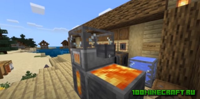 Скачать Minecraft мод Smelters Forge для MCPE