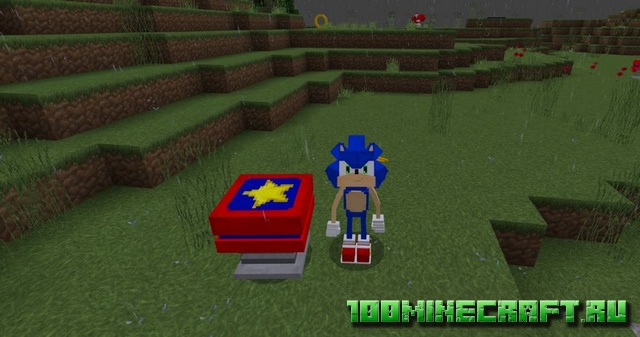 Мод Sonic для Minecraft PE &#128241; MCPE