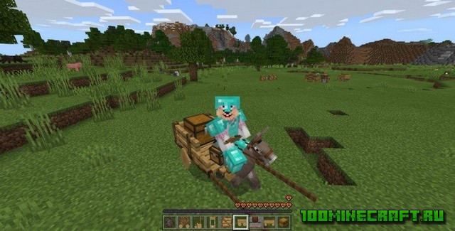 Мод на технику для MCPE 1.19