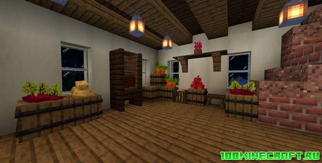 Аддон Medieval Furniture для Minecraft PE 1.16