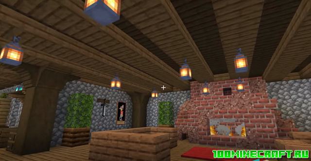 Аддон Medieval Furniture для Minecraft PE 1.16