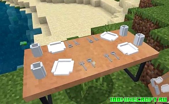 Мод на мебель для Майнкрафт ПЕ 1.16 | Screenfys Furniture