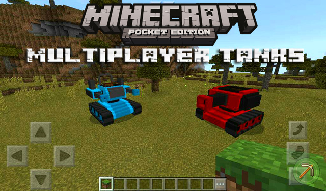 Мод на танки для Minecraft PE 1.2.10 / Windows 10