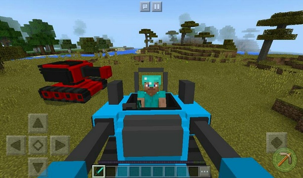 Мод на танки для Minecraft PE 1.2.10 / Windows 10