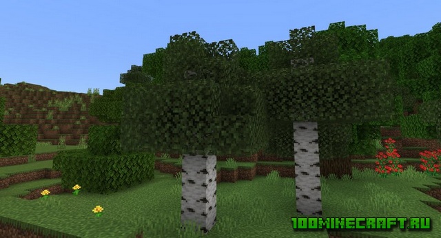 Скачать текстуры Lush Leaves для MCPE &#128241; Minecraft PE