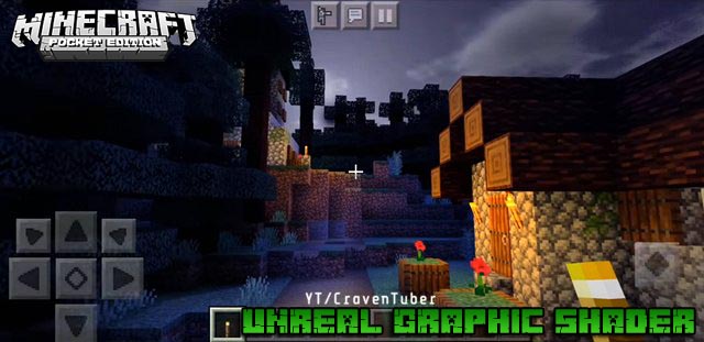 Скачать Unreal Graphic шейдер для MCPE 1.16 на Андроид