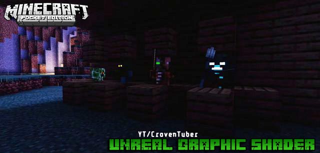 Скачать Unreal Graphic шейдер для MCPE 1.16 на Андроид