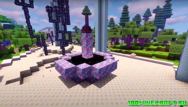 Текстуры Kawaii World для Minecraft Bedrock 1.16 | MCPE