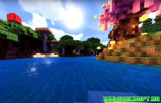 Шейдеры Haptic для Minecraft PE 1.16