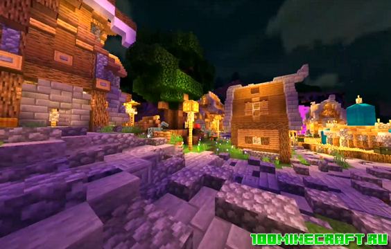 Шейдеры Haptic для Minecraft PE 1.16