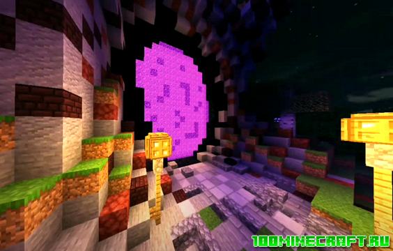 Шейдеры Haptic для Minecraft PE 1.16