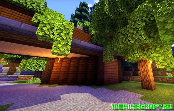 Шейдеры Haptic для Minecraft PE 1.16