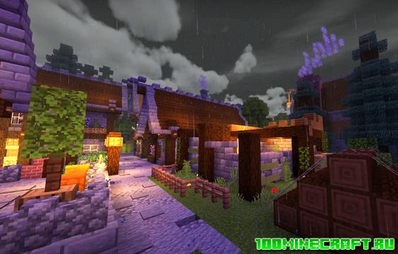 Шейдеры Haptic для Minecraft PE 1.16