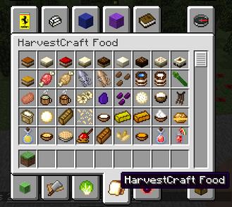 Harvestcraft мод для Майнкрафт