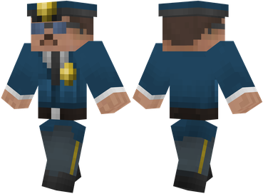Скачать бесплатно скин полицеского для Minecraft