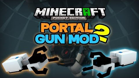 Скачать мод Portal Gun 2 для MCPE на iOS/Андроид / Бесплатно
