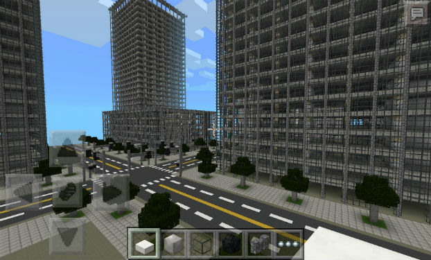 Карта The City of Industria для Майнкрафт PE/iOS