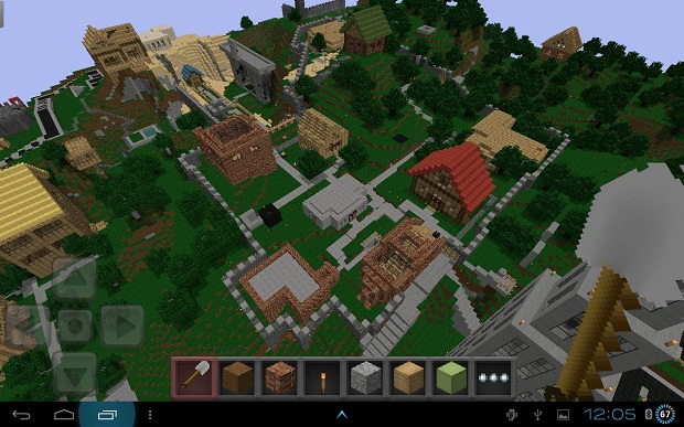 Карта для Minecraft PE - Town на телефон Андроид/iOS
