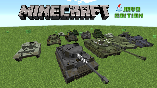 Сборка Майнкрафт с модами на оружие и танки