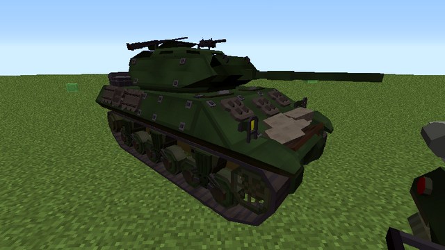 Сборка Майнкрафт с модами на оружие и танки