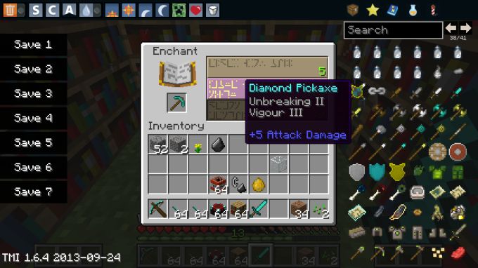 Download the assembly of the Minecraft 1.6.4 launcher with 33 mods