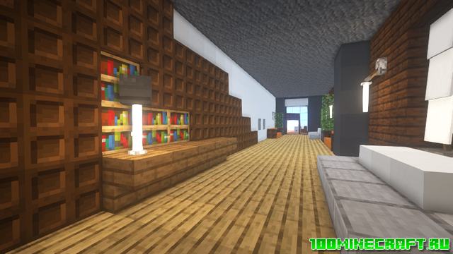 Скачать карту Villa Moderne для Minecraft 1.16.5