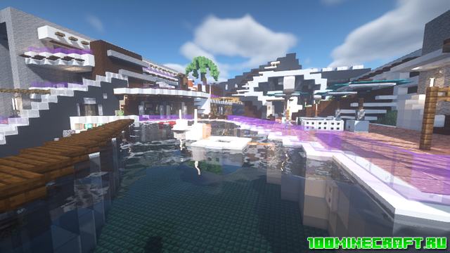 Карта Villa Moderne для Minecraft 1.16.5