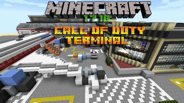 Скачать карту Call of Duty: Terminal для Minecraft 1.7.10/1.8