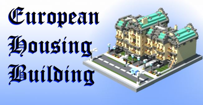 Скачать карту European дом для Minecraft 1.8┇1.7.10 ┇1.6.4