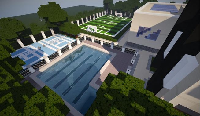 Скачать карту Modern School для Minecraft 1.8