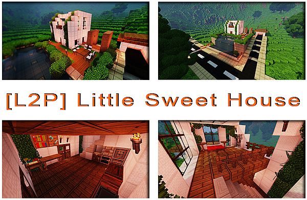 Карта для Майнкрафт - Little Sweet House