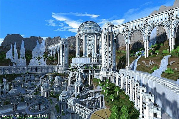Скачать бесплатно карту для Minecraft - Город