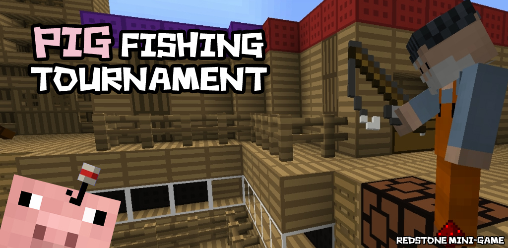 Скачать карту на прохождение / Minecraft - Турнир рыбалки / Скачать бесплатно