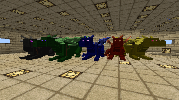 Мод на драконов (Dragon Mounts) для Minecraft 1.10.2/1.7.10