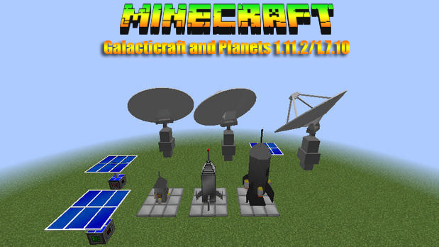 Скачать Майнкрафт мод Galacticraft и Planets для 1.11.2 - 1.7.10