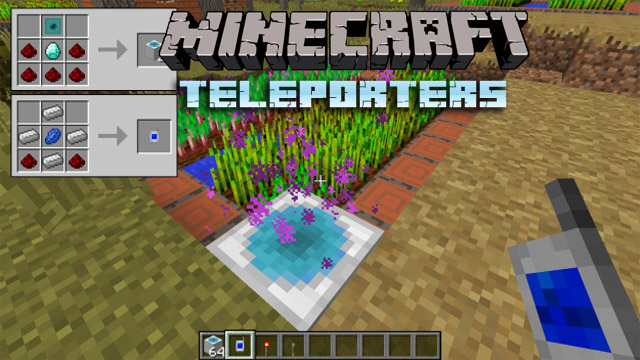Скачать мод Teleporters для Minecraft 1.11.2