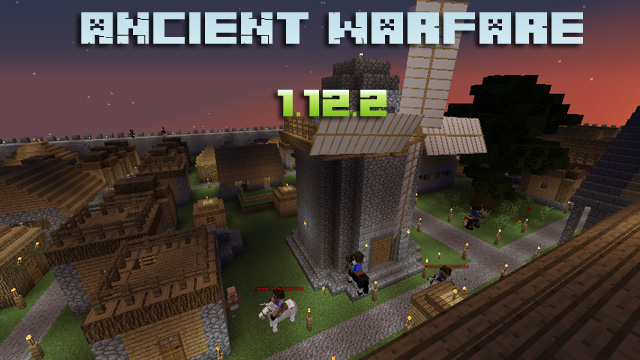 Скачать Ancient Warfare мод для Майнкрафт 1.12.2