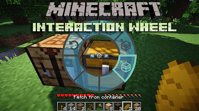 Скачать бесплатно мод Interaction Wheel для Minecraft 1.12.2/1.11.2